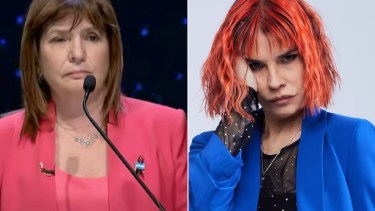 Fabiana Cantilo le curó el mal de ojo a Patricia Bullrich tras el debate.