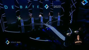 Massa, Schiaretti, Bregman, Bullrich y Milei los protagonistas del debate presidencial 2023.