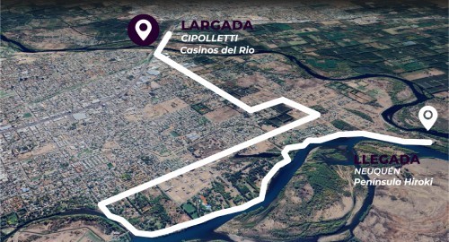 Croquis recorrido 10 km