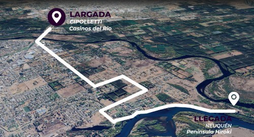 Croquis recorrido 6 km