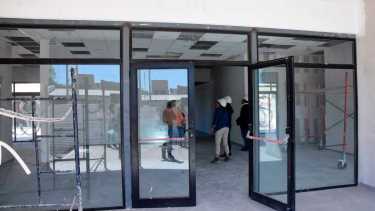 Avanza la obra del primer Centro de Políticas de Género de Río Negro en Roca. Foto: Alejandro Carnevale
