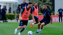 Imagen de Messi entrenó a la par y apunta a ser titular el jueves contra Paraguay