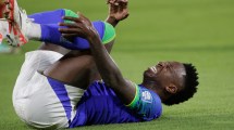 Imagen de En la antesala a Brasil – Argentina se confirmó la lesión de Vinicius: cuánto tiempo estará afuera de las canchas