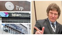 Imagen de Temor y rechazo en la TV Pública, Télam y Radio Nacional por el anuncio de privatización de Milei