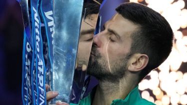 El serbio cerró un 2023 fantástico y bate todos los récords. (AP)