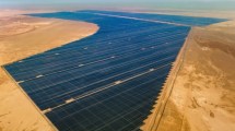 Imagen de Uno de los parques solares más grandes del mundo entró en operación