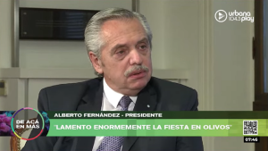 Alberto Fernández y la fiesta en Olivos: «Trato de explicar por qué hice semejante pavada»