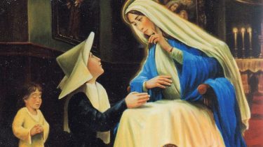 Santa Catalina Labouré fue quien recibió el pedido de la Virgen por la Medalla Milagrosa.-