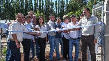 Nuevo edificio del INTA. Se ubica en el barrio Las Flores de Chos Malal.