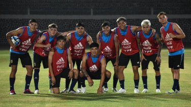 La delegación Argentina se prepara de cara al debut de este sábado ante Senegal.