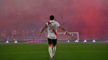 Enzo Pérez podría jugar hoy su último partido en el Monumental.