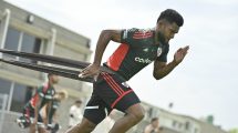 Imagen de Borja se desgarró y se perdería lo que queda de la Copa de la Liga Profesional