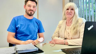 Rodrigo Buteler junto a Isabel Tipping, nueva secretaria de Economía y Hacienda. 