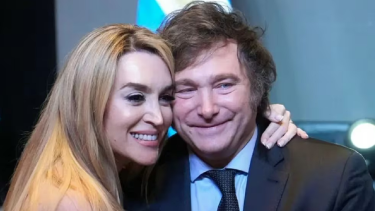 Fátima Florez mostró en redes la primera foto como primera dama. Archivo.