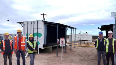 Las instalaciones se ubican al norte de Vaca Muerta. Foto: gentileza. 
