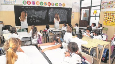 Hoy hay paro de CTERA y ocho provincias inician las clases. (Archivo)
