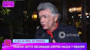 Pancho Dotto habló sobre Valeria Mazza y Alejandro Gravier y los destrozó: «Sigo esperando»
