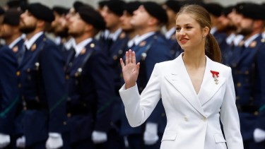Leonor, la princesa de Asturias, dio un paso importante para su crecimiento dentro de la monarquía de España.-
