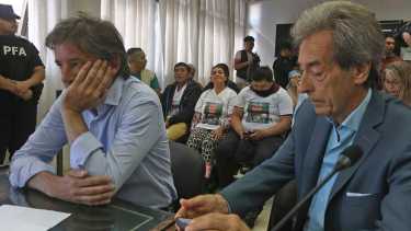 Los abogados querellantes Rubén Marigo (derecha), Sebastián Feudal (izquierda) plantearon un recurso de casación.  Foto archivo/ Juan Thomes