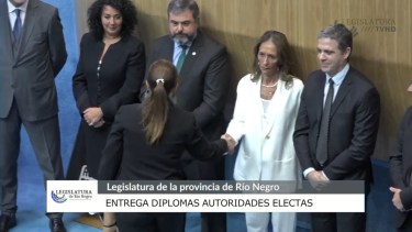 Piccinini y Odarda. Saludo respetuoso, pero sin ninguna dosis de simpatía.