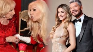 Marcelo Tinelli les presentó a Milett Figueroa a Mirtha Legrand y Susana Giménez