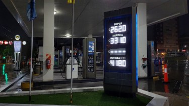 El combustible aumentó en el inicio de noviembre. (Gentileza)