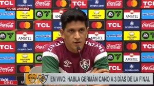 A un paso de hacer historia con Fluminense, Germán Cano elogió a Boca: «Es un equipo muy copero»