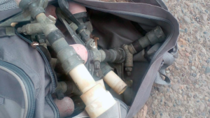 Robaron 20 aspersores de una chacra en Mainqué y fueron detenidos