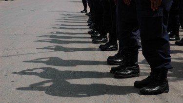 El personal del agrupamiento Seguridad  suma 6.782 uniformados, que es menor a la cifra registrada hace dos años. Foto: Marcelo Ochoa