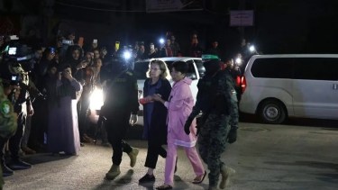 Otras cuatro ciudadanas argentinas fueron liberadas este martes por Hamas. Foto: Gentileza TN. 
