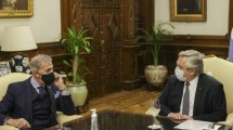 Imagen de Alberto Fernández recibió a la DAIA tras las críticas por la condena de Cancillería a un bombardeo de Israel