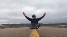 Imagen de A sus 50 años, Fabián decidió entregarse a la Ruta 23 y unir Bariloche con Viedma en bicicleta