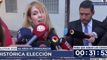 Lilia Lemoine, diputada electa por La Libertad Avanza. 