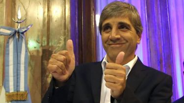Luis "Toto" Caputo,  ministro de Economía de Milei