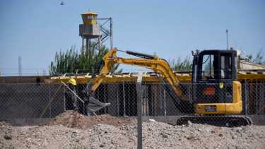 Junto a la Unidad 11 de Neuquén se construye un pabellón de máxima seguridad. (Archivo/Matías Subat)