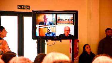 Pedro Duarte y Victor Ortiz pidieron ser citados para indagatoria antes del receso judicial (foto Matías Subat)