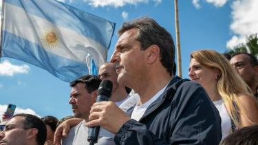 Sergio Massa, candidato presidencial de Unión por la Patria, visitará  Río Negro, consolidando apoyos políticos y definiendo estrategias para la recta final de la campaña. Foto Archivo.