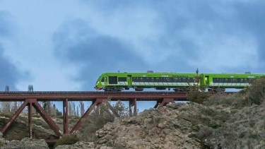 Uno de los lugares que recorre el Tren Patagónico. 