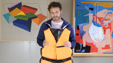 El actor Benjamín Vicuña convoca a firmar la petición de Esperanza Lejos del Hogar. Fuente: Acnur.

