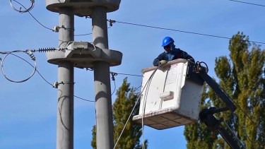 Corte de luz en San Martín de los Andes este sábado. 
