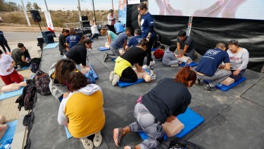 ANAAR, a través de Inspira RCP, dicta cursos de Reanimación Cardio Pulmonar.