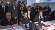 Imagen de Tras grabar la cadena nacional, Milei siguió el operativo antipiquete desde una sede policial