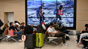 Aseguran que cayó el movimiento en el aeropuerto de Bariloche. Foto: Chino Leiva