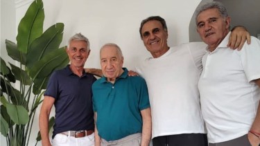 Carlos Bilardo se reencontró con los campeones del mundo de 1986