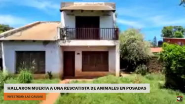 Encontraron muerta a una rescatista en Misiones: creen que fue devorada por sus perros