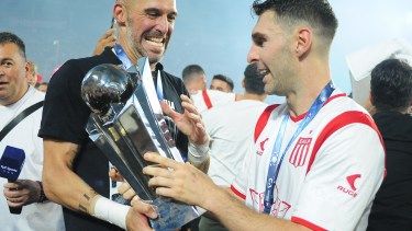 Andújar y Boselli disputaron su último partido con la camiseta de Estudiantes.