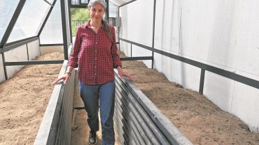 La bióloga Betina Cardoso encabeza el proyecto que ya tiene un piloto en el predio del Ipatec. Foto: Chino Leiva