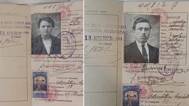Los Paulovich, Francisco y Amalia, uno de los matrimonios que se instaló en Cuatro Esquinas. Foto: Gentileza Familia Paulovich.