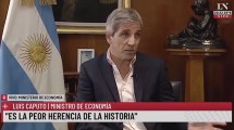 Imagen de Caputo reveló que la inflación está subiendo «1% diario» y dijo que el objetivo sigue siendo dolarizar