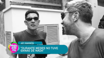 Imagen de Video: la incómoda pregunta a Jey Mammon mientras daba una nota
